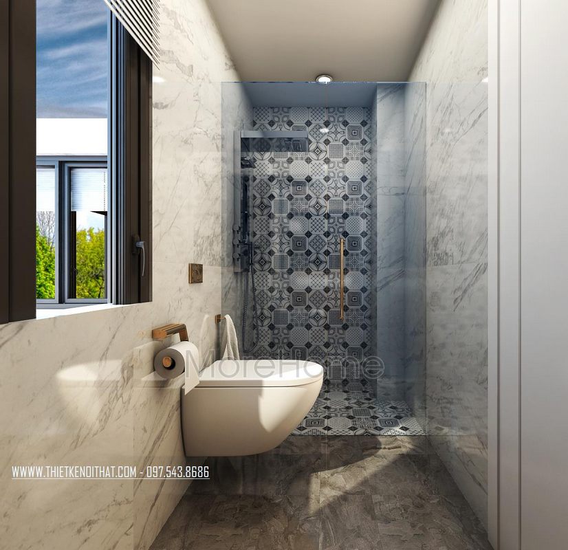 Thiết kế nội thất biệt thự Vinhomes Riverside Long Biên Hà Nội